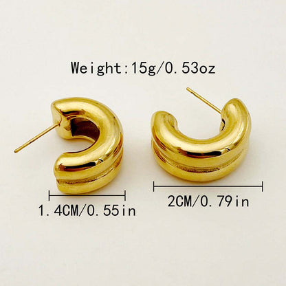 Nyla-Ohrringe aus Edelstahl