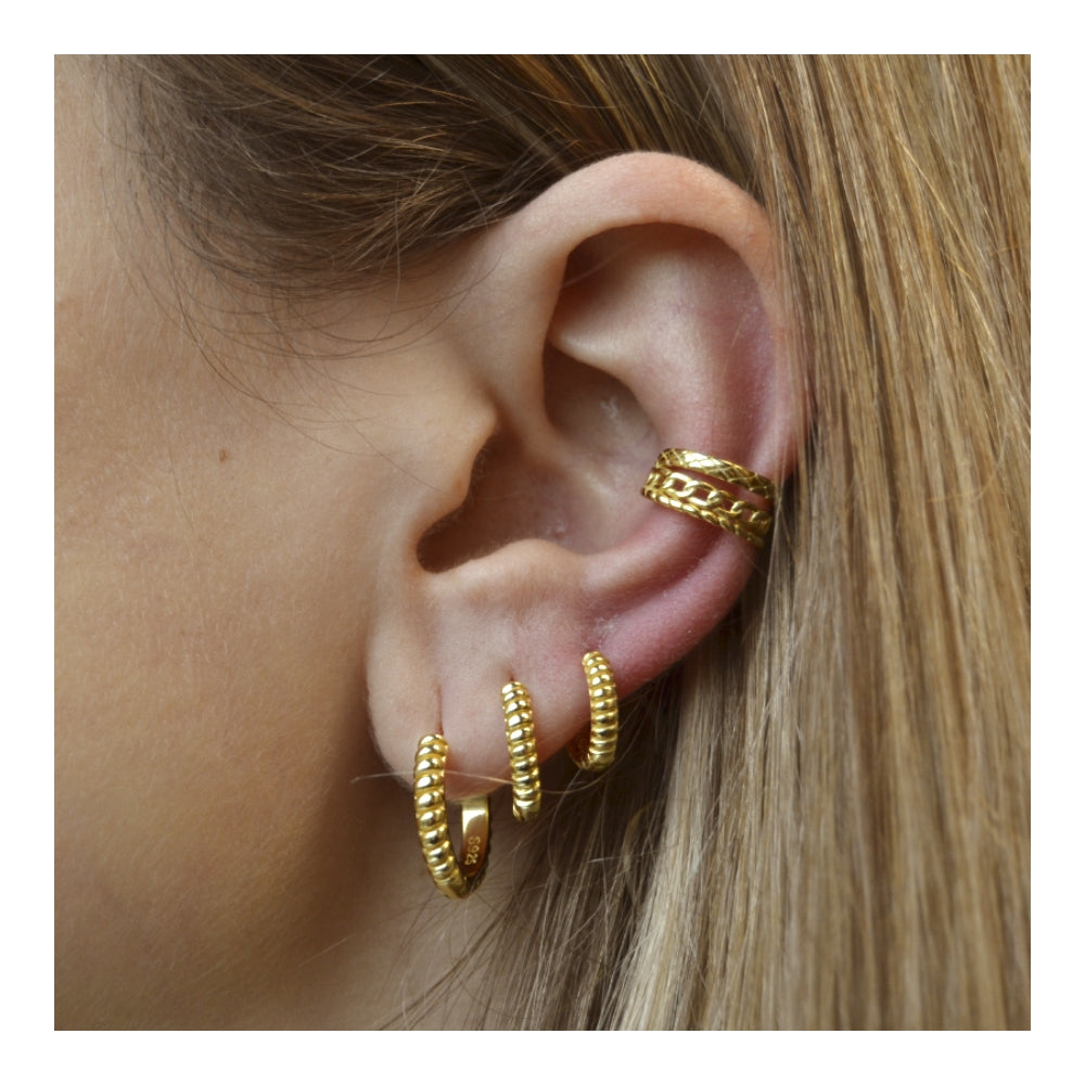 Buy Gold Upper Earring Online In India - Etsy India