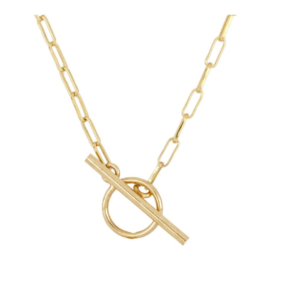 Lola 925 Silver Necklace plated in 18k Gold
