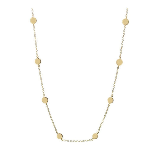 Malta 925 Silver Necklace with 18k Gold Plated