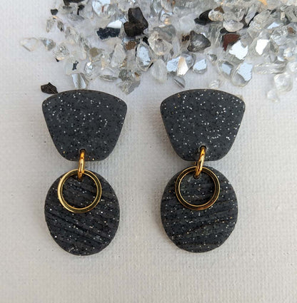 Isondú Midnight Charms Handmade Earrings
