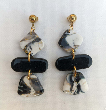 Isondú Onyx Delight Handmade Earrings