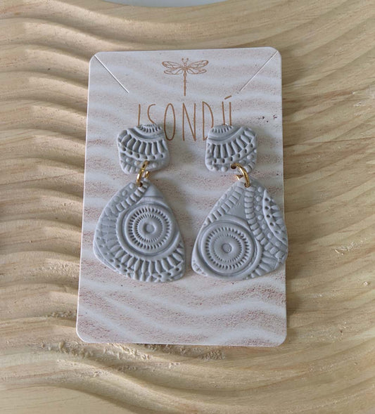 Handgefertigte Tahiti-Ohrringe